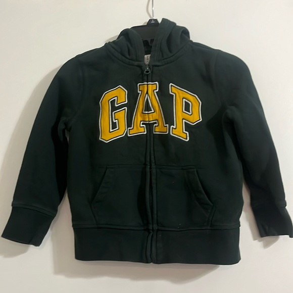 GAP Other - Gap Kids Boys Zip-Up Hoodie Size: XS (4-5); color Green